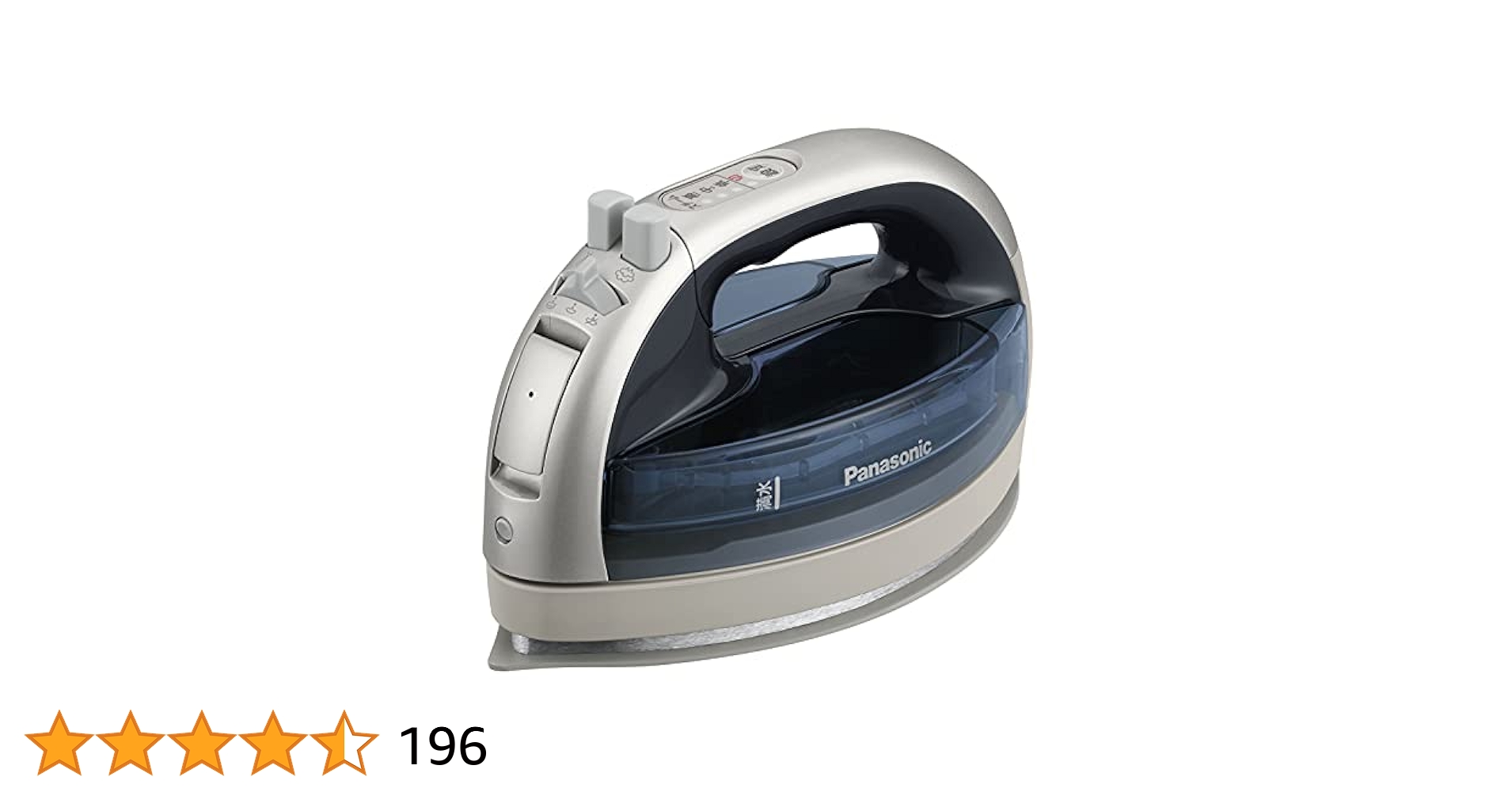 パナソニック コードレススチームアイロン CaRuru NI-WL606 Amazon | パナソニック コードレススチームWヘッドアイロン